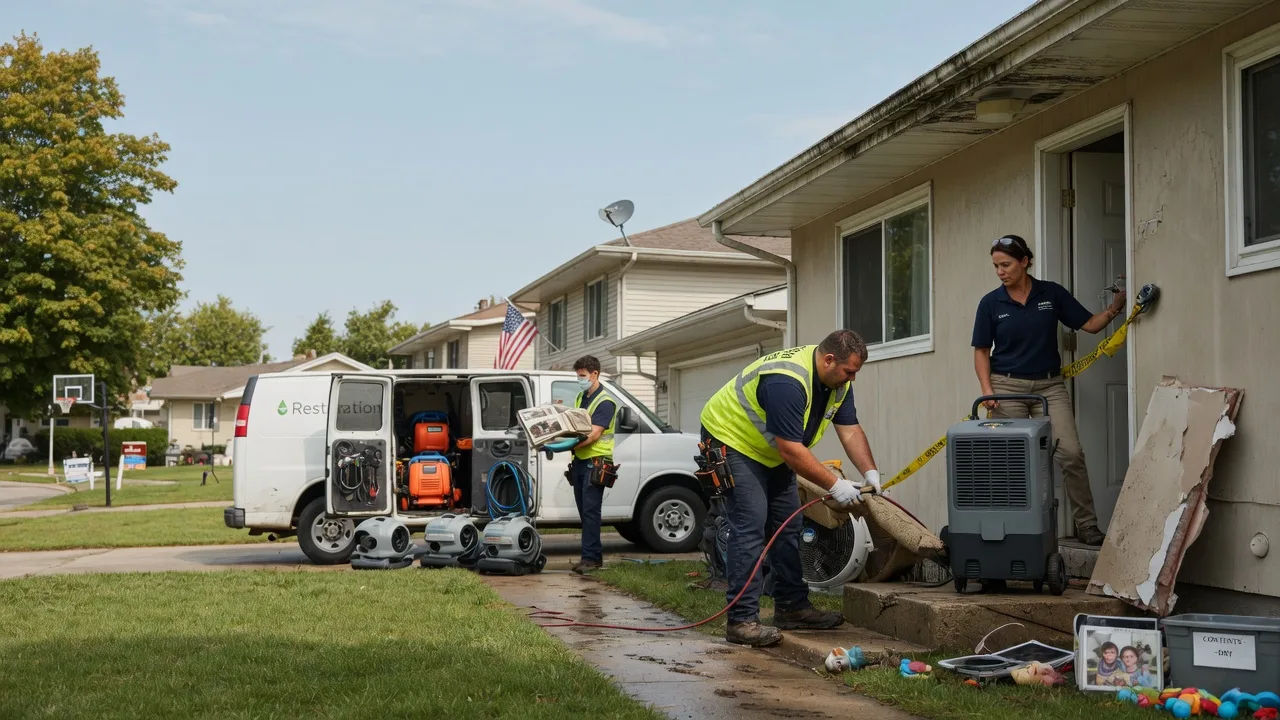 Water Damage Restoration in Ashville, OH near me